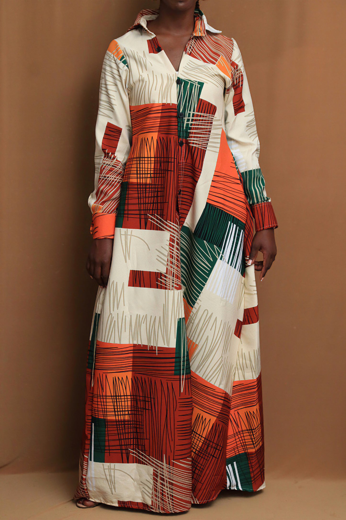 Rangi print maxi