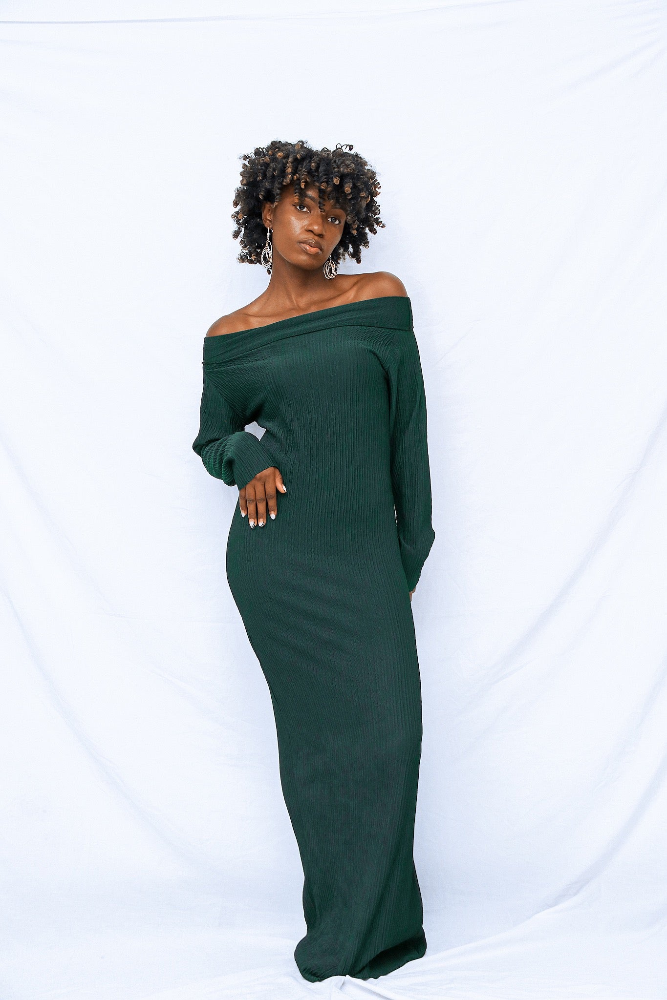 Verde maxi dress